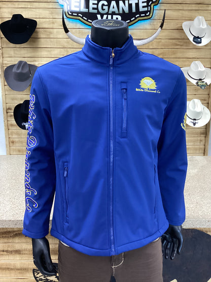 White Diamond Mens Jacket (Royal Blue)