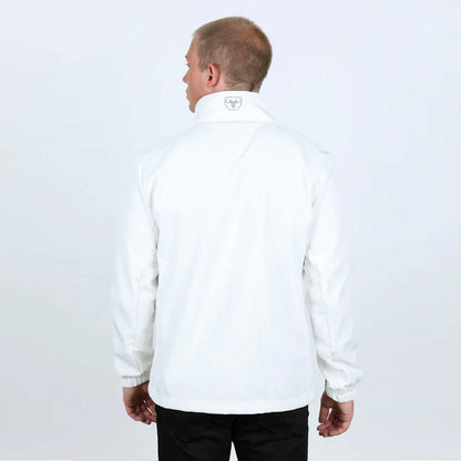 Platini Mens Aztec Soft Shell Jacket - Black, White