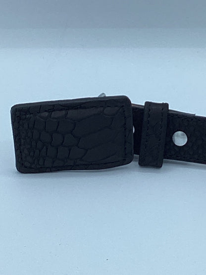 Python Print Leather Belt for Kids