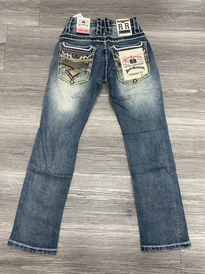 Revolution Mens Herradura Bootcut Straight Fit Jeans