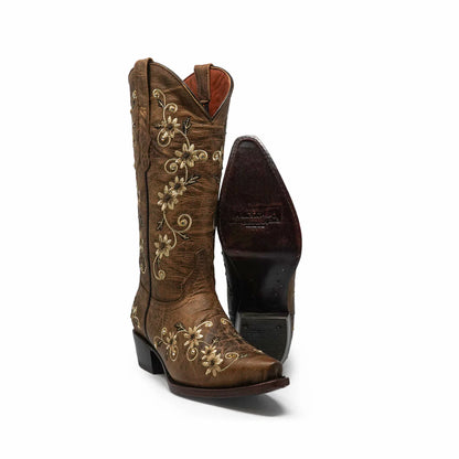 WildFlower Womens Bonita Cedro Cristal (Camel)