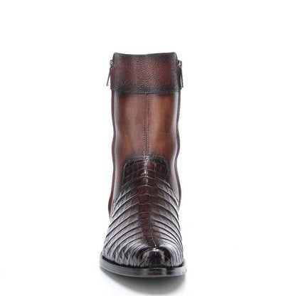 Franco Cuadra Mens Caimán Low Shaft Dress Boot - Coppel
