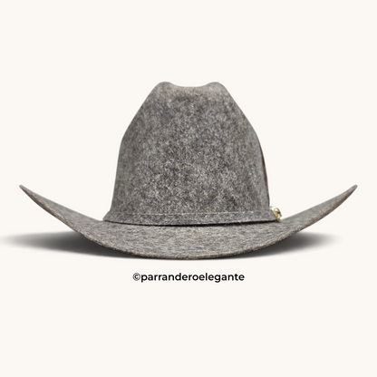 Heredero 100x Sinaloa Chine Wool Felt Hat Texana - Stone San Judas