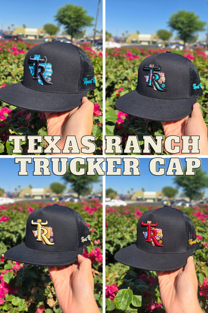 Texas Ranch Multi Color Trucker Cap