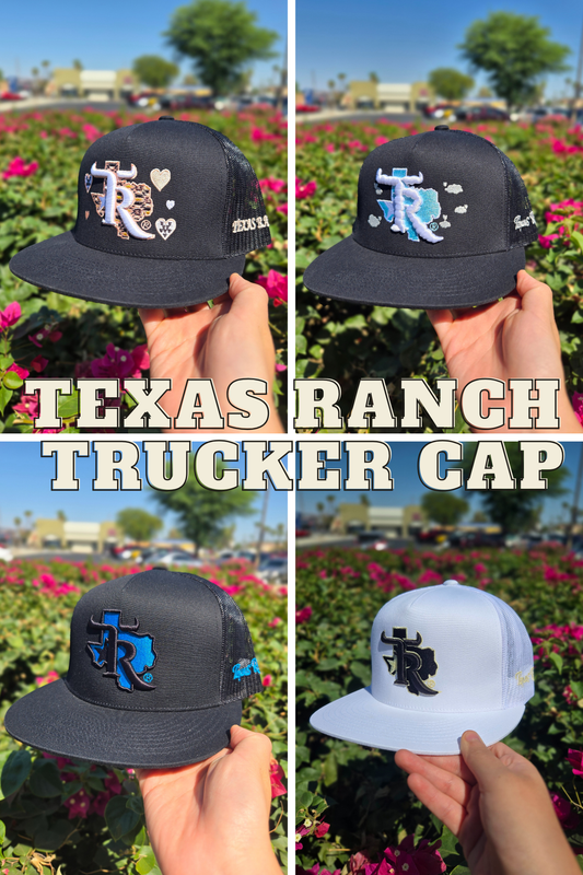 Texas Ranch One Color Trucker Cap
