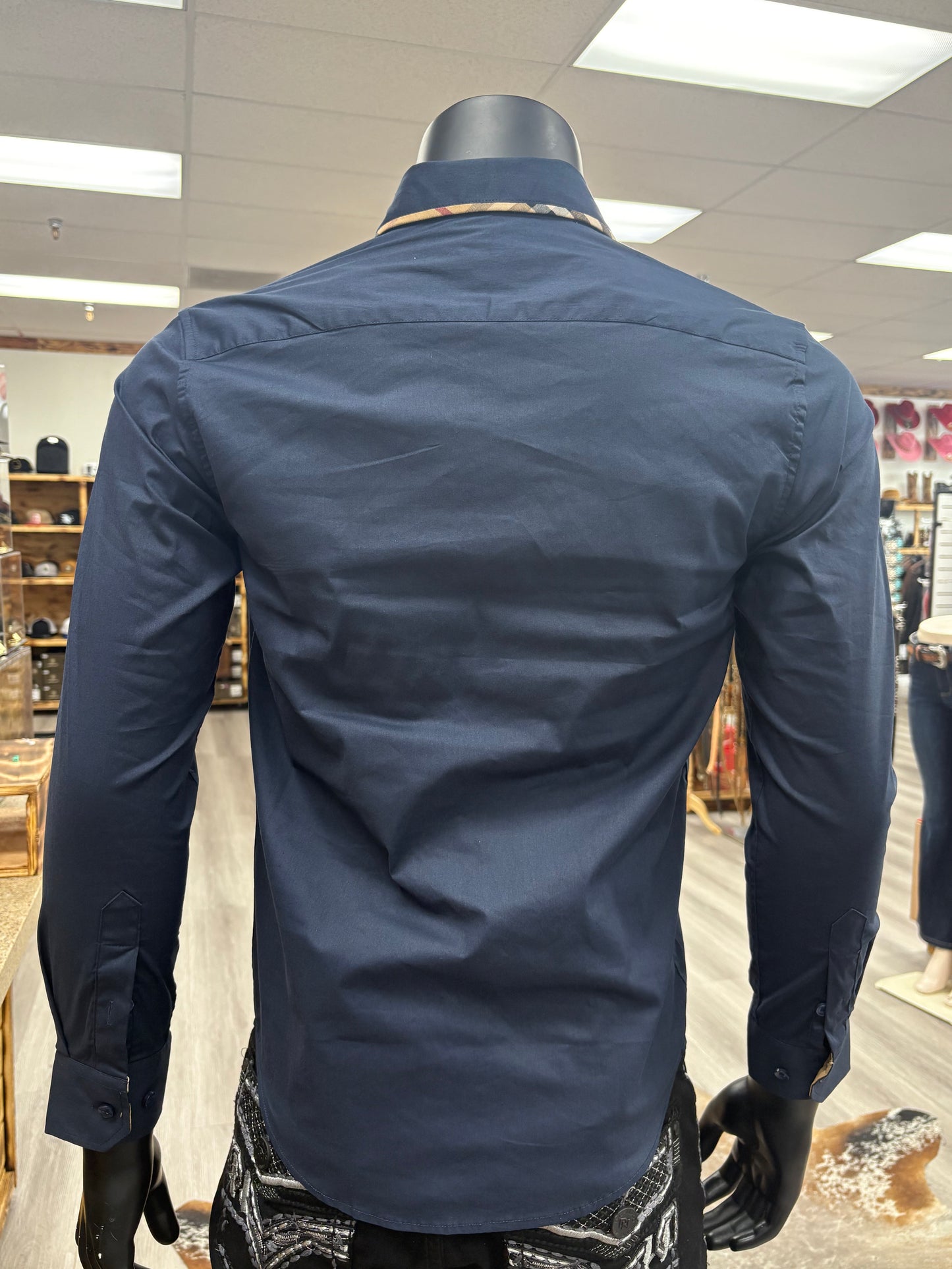 Contti Mens Navy Shirt