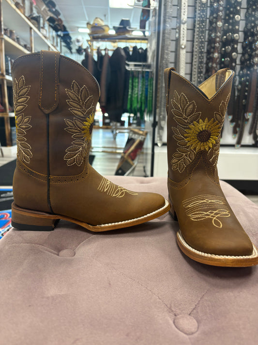 Hooch botas de girasol, color Tang