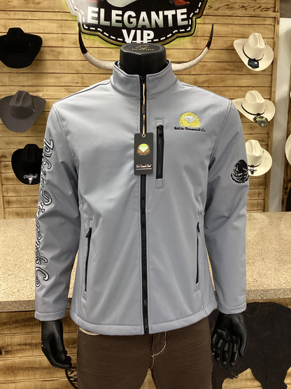 White Díamond Men's Jacket (Grey)