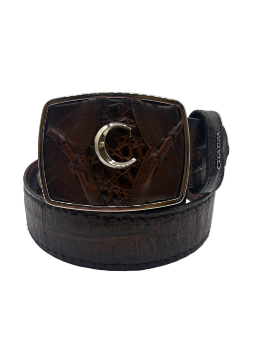 Cuadra Mens Fuscus Belly Belt - Brown BC352