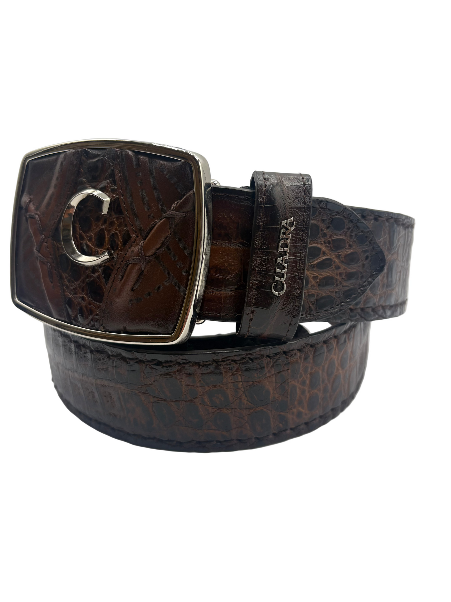 Cuadra Mens Fuscus Belly Belt - Brown BC352