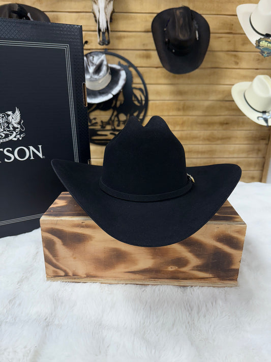 Stetson 100x El Presidente GE Felt Hat - Black