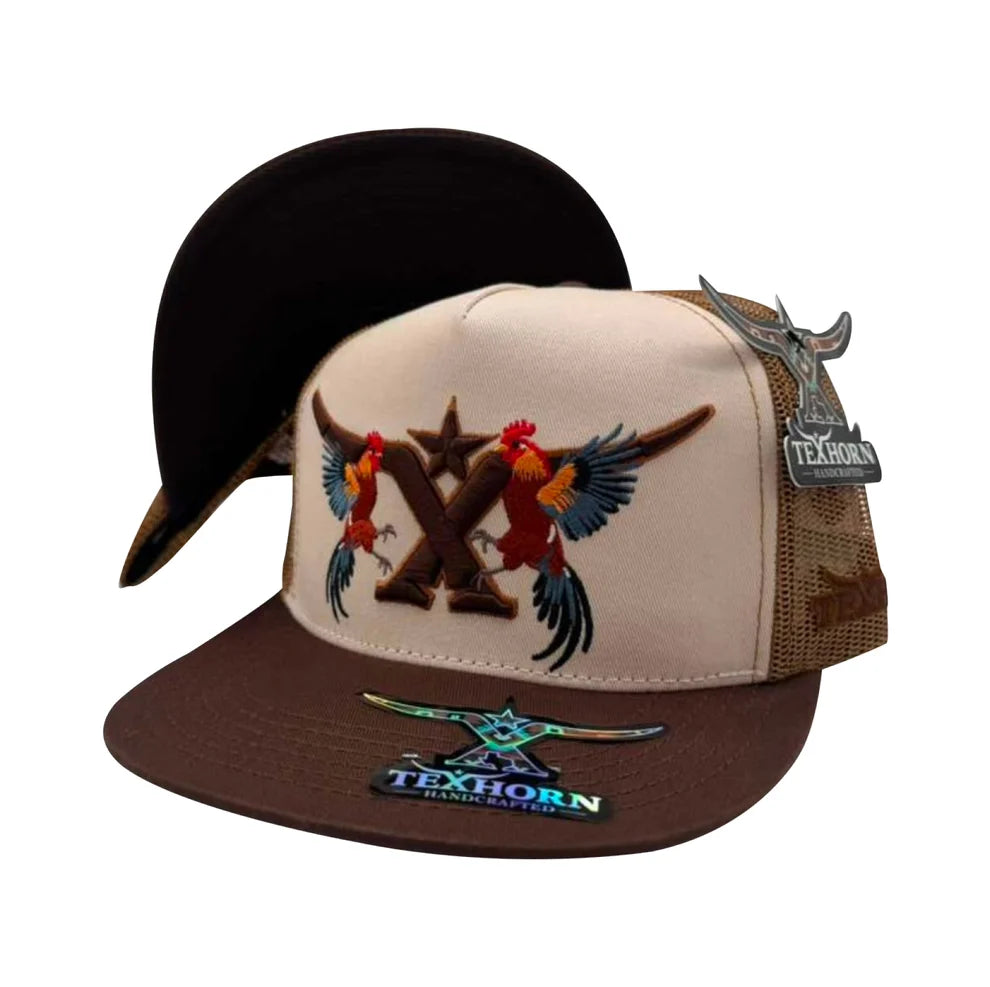 Texhorn Los Ramones Gallos Peleadores Trucket Hat Gorra