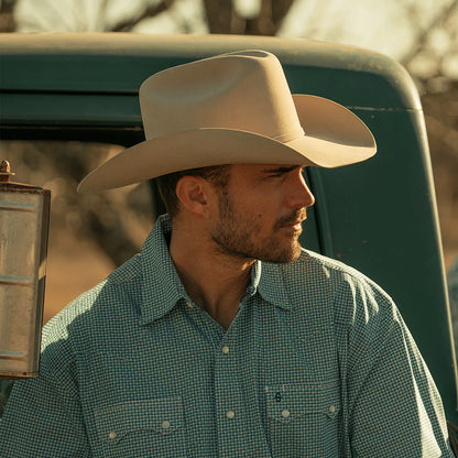 Stetson 100x El Presidente Felt Hat  - Silver Belly