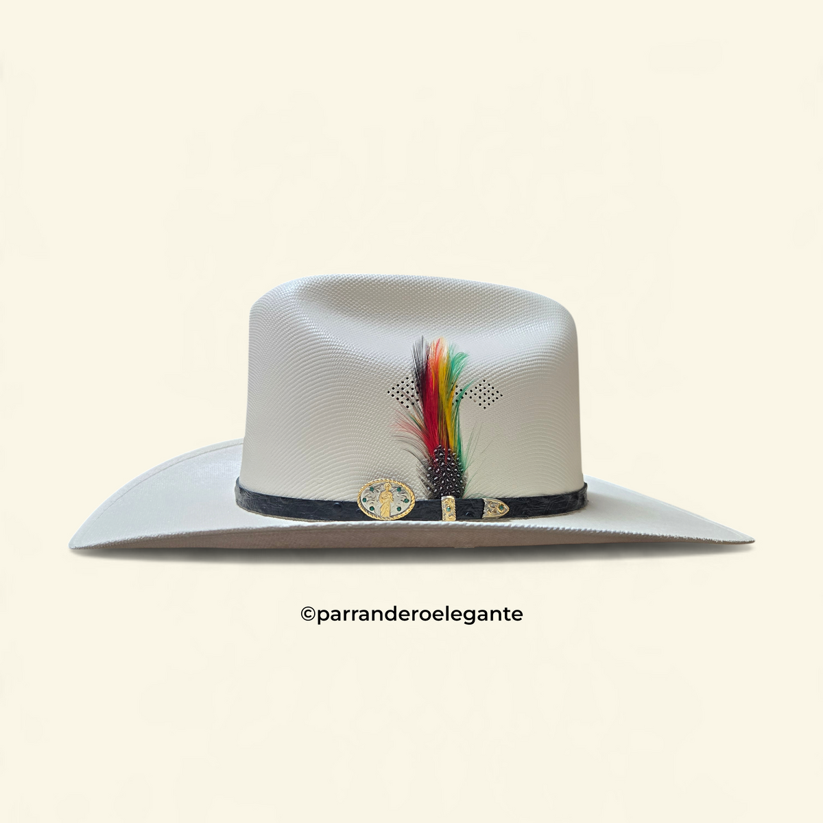 Stone 1000x Sinaloa San Judas Telar Sombrero Hat