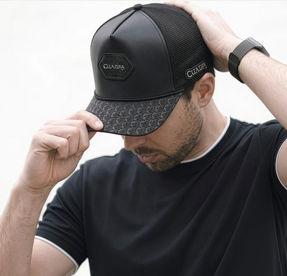 Cuadra Manta Diseno Patch Trucker Hat Gorra