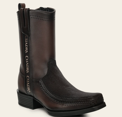 Cuadra Mens Urban Stingray Dubai Style Boots - Chocolate CC354