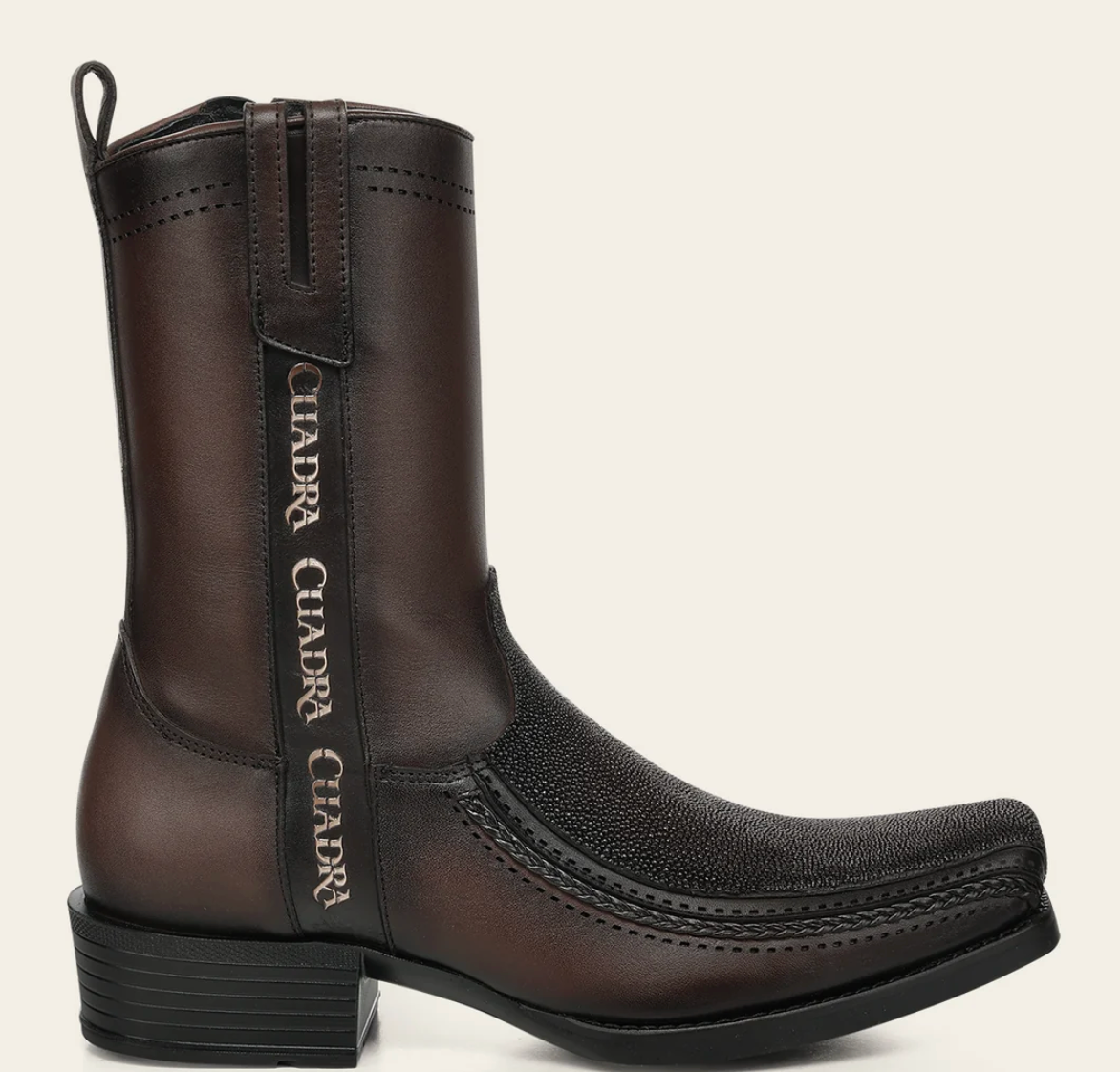 Cuadra Mens Urban Stingray Dubai Style Boots - Chocolate CC354