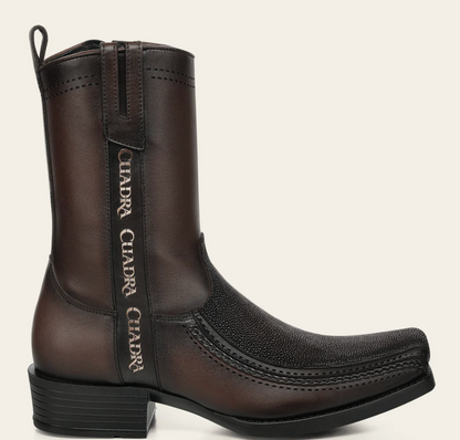 Cuadra Mens Urban Stingray Dubai Style Boots - Chocolate CC354