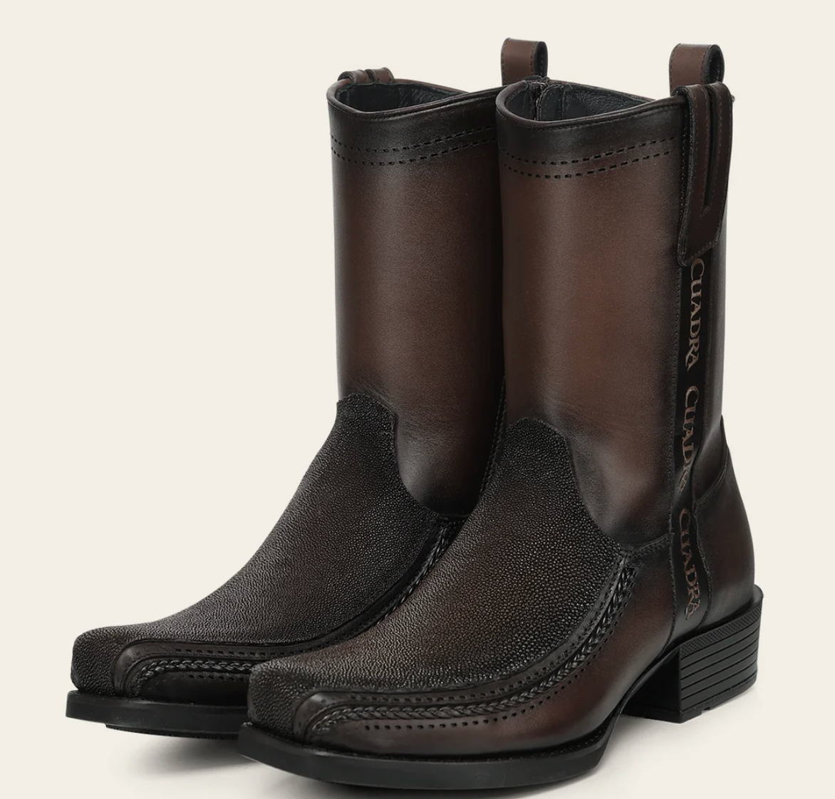 Cuadra Mens Urban Stingray Dubai Style Boots - Chocolate CC354