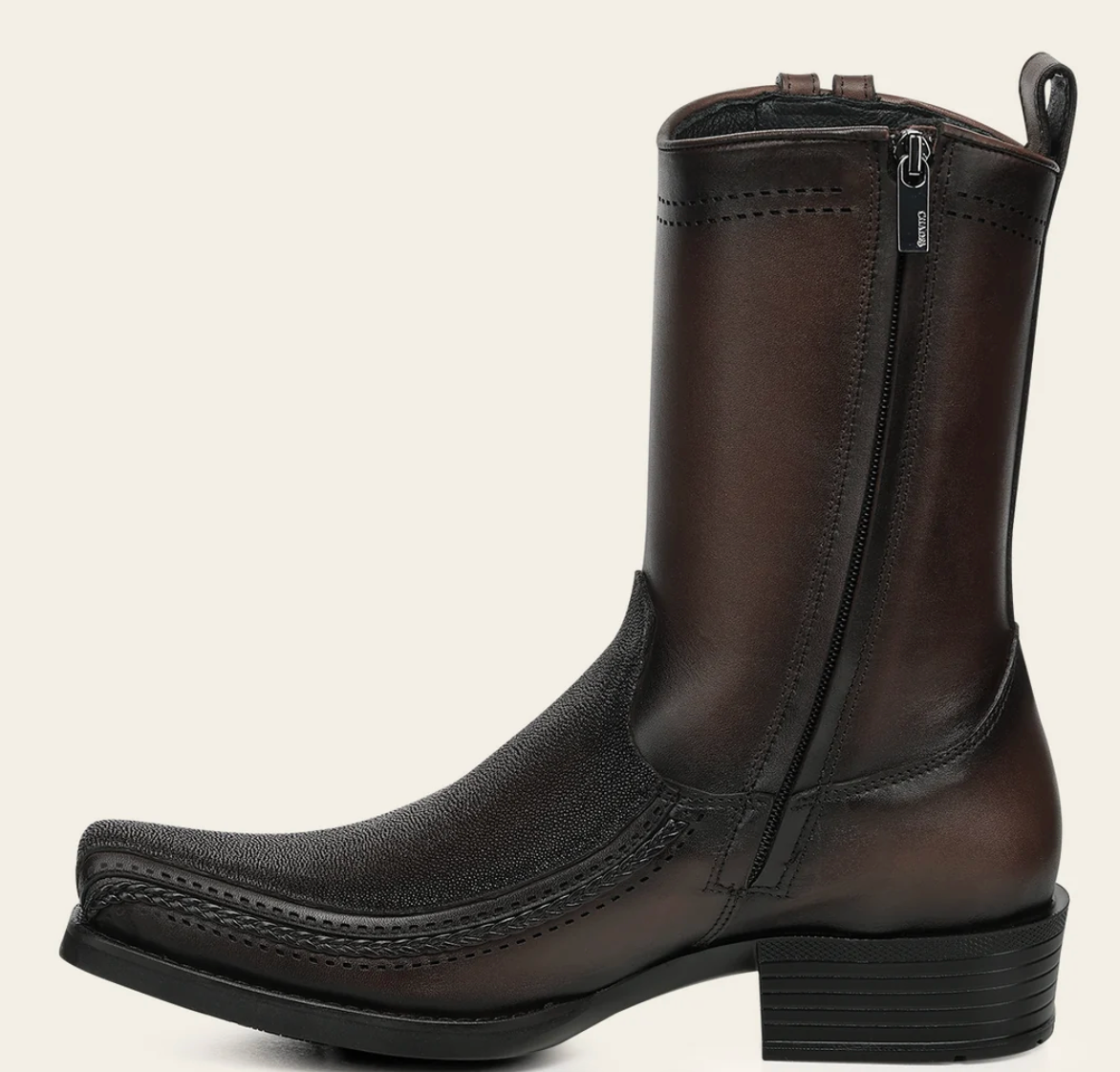 Cuadra Mens Urban Stingray Dubai Style Boots - Chocolate CC354