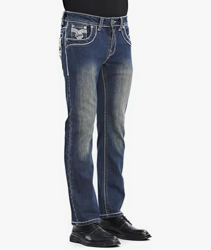 Western Bull Mens Straight Jean - WB-69