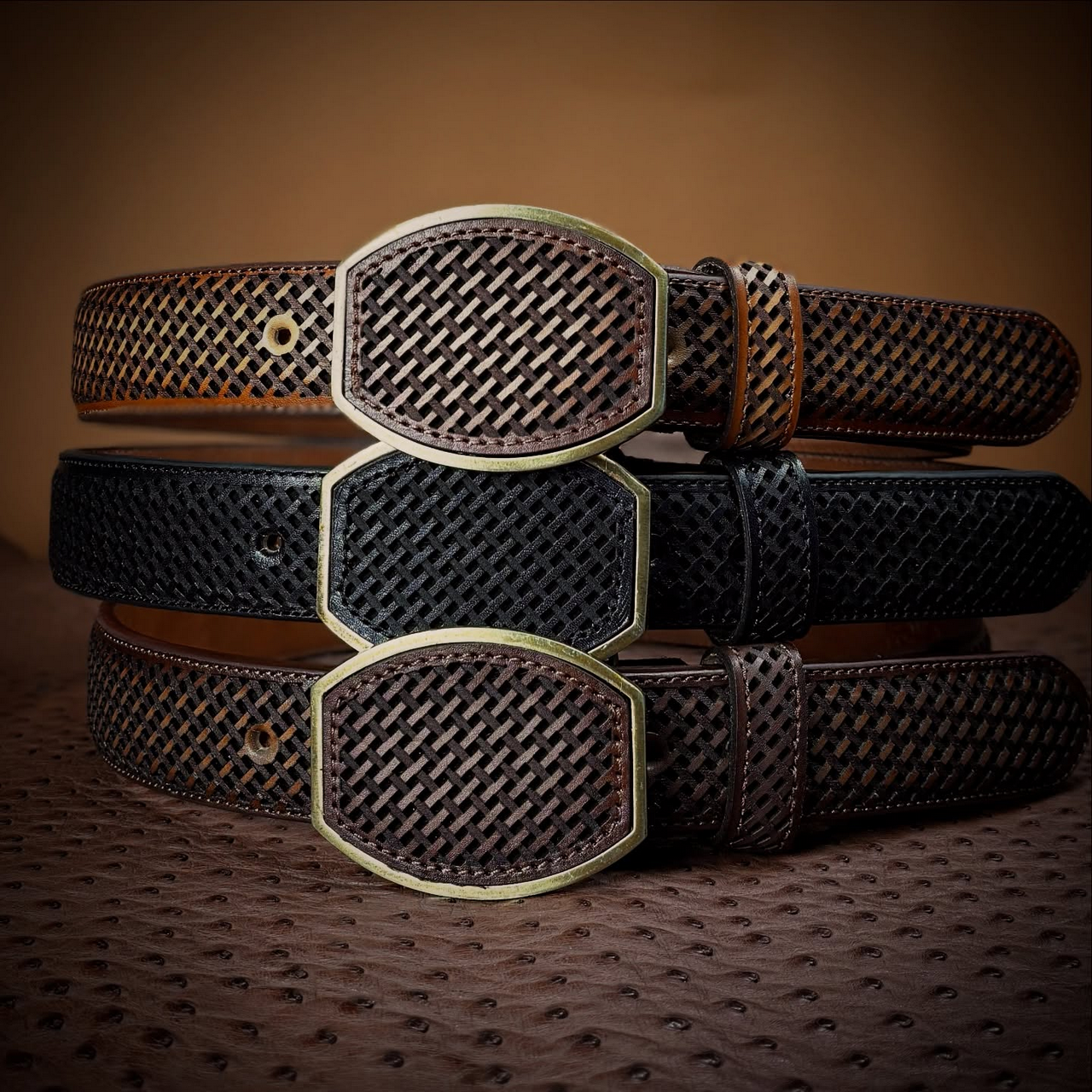 Del Cesar Petatillo Design Lazer Belt
