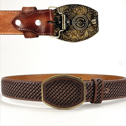 Del Cesar Petatillo Design Lazer Belt