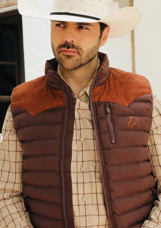 White Diamond Mens Puffer Vest Chaleco Acolchado