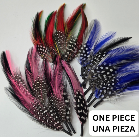 One Piece/Una Pieza Plumas Classica/Classic Style Feathers