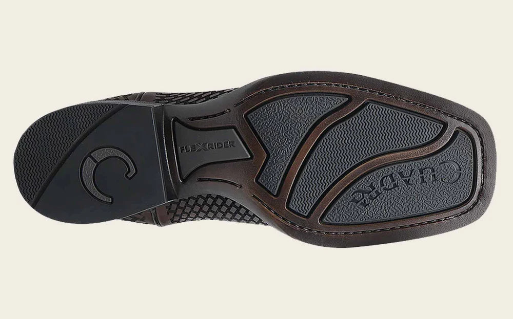 Cuadra Mens Woven Bovine Rodeo Boot - Honey