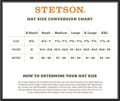 Stetson Avery Wool Felt Texana Hat - Toffee