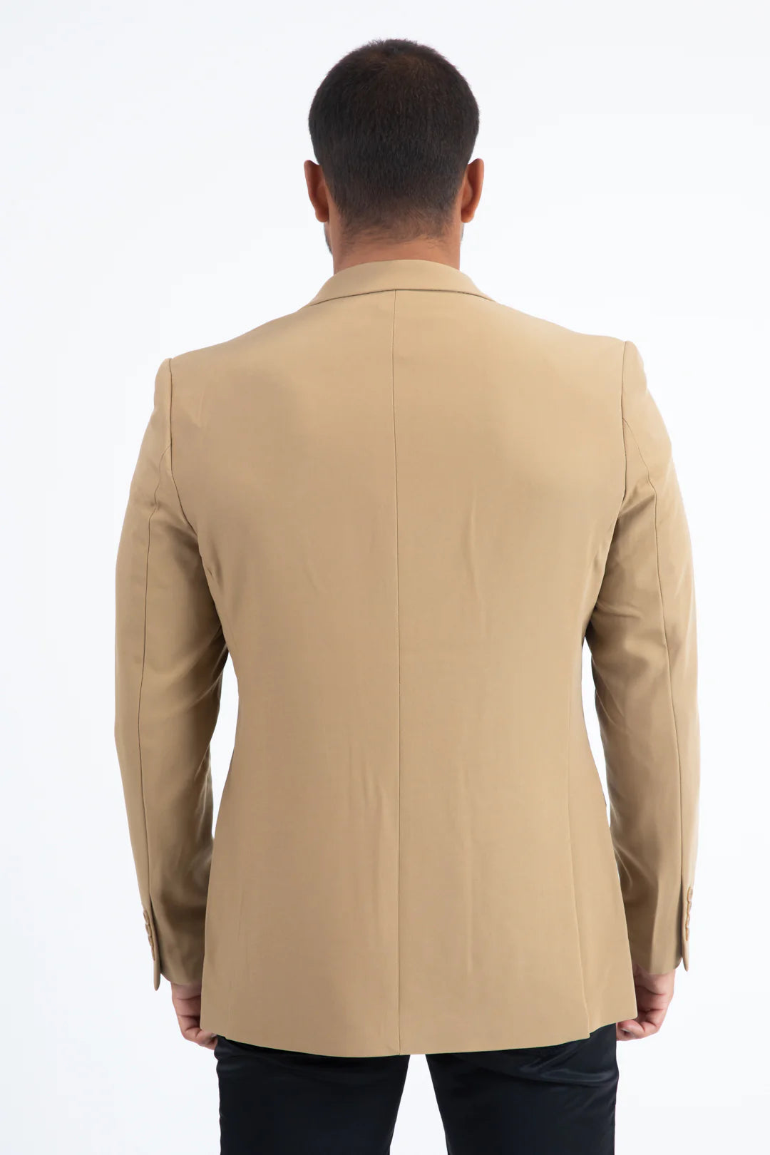 Platini Mens Date Night Modern Fit Blazer - Sand