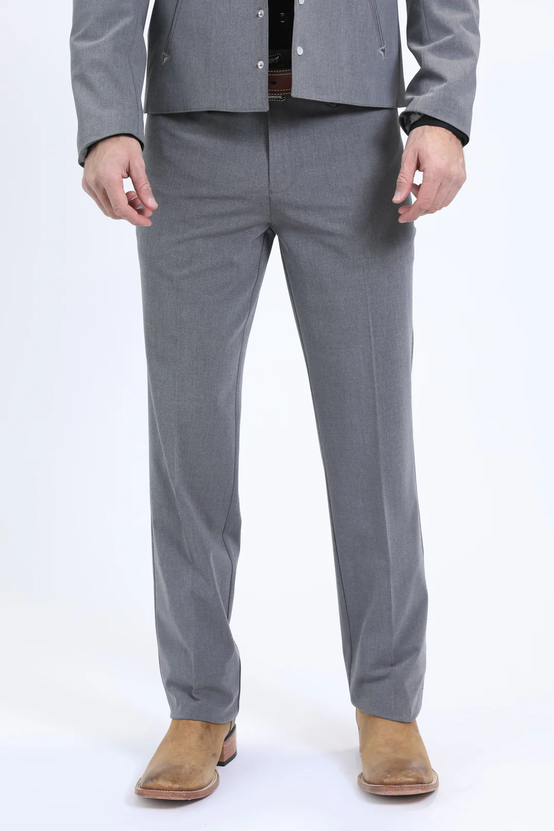 Platini Mens Western Sport Suit - Grey