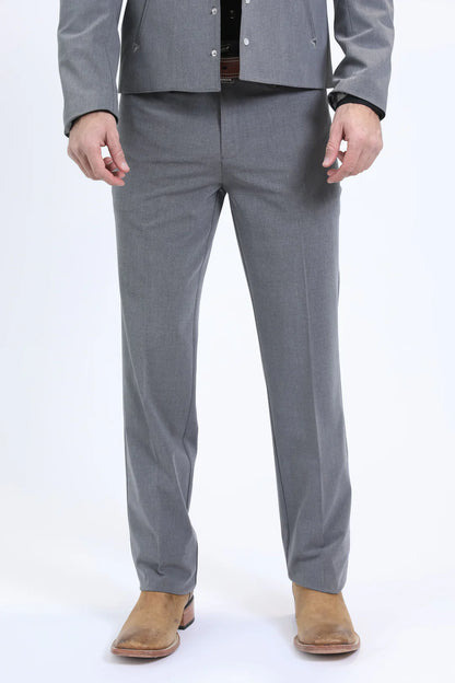 Platini Mens Western Sport Suit - Grey