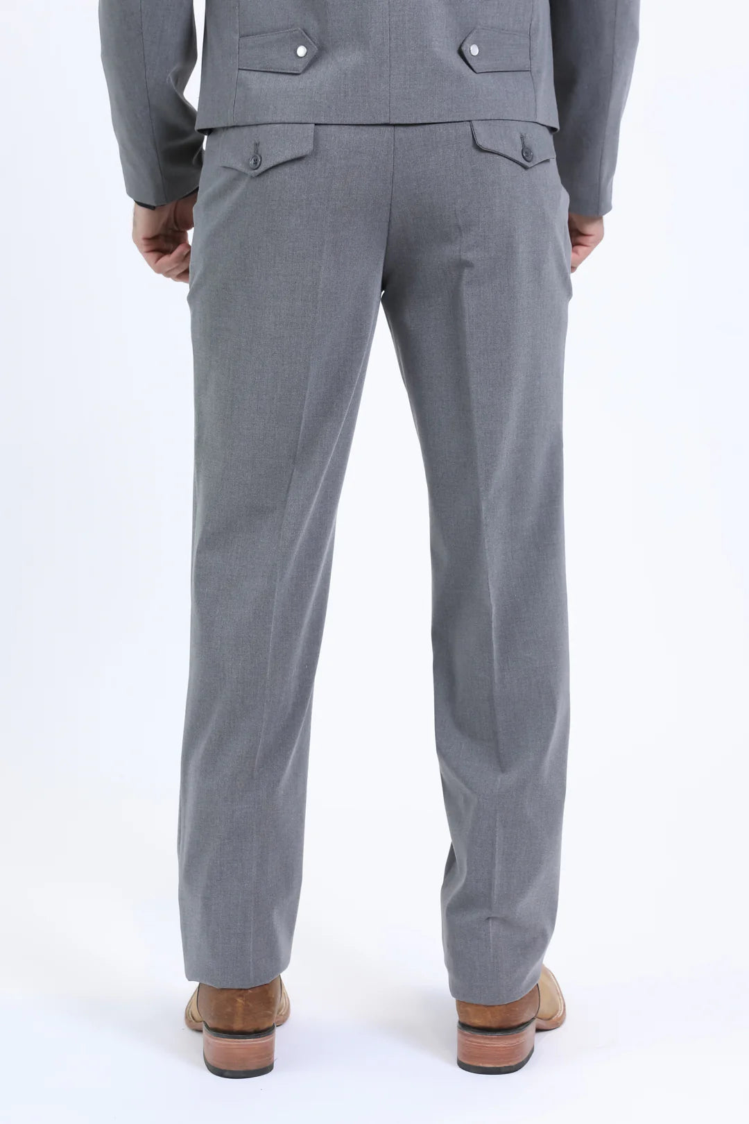 Platini Mens Western Sport Suit - Grey