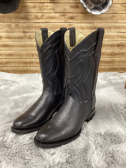 Denver MenS Boot Old West - Black