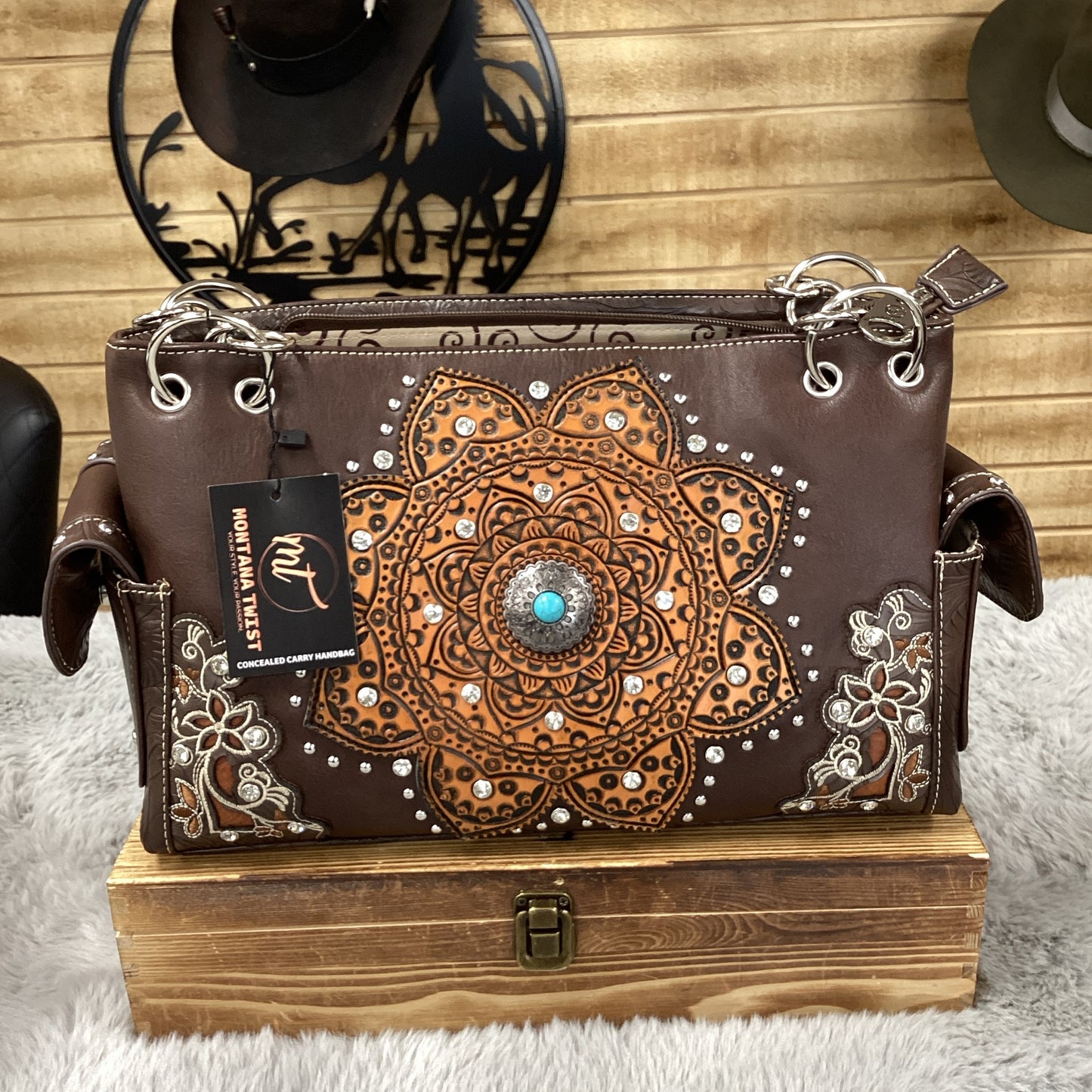 Montana Twist Concealed Carry Handbag