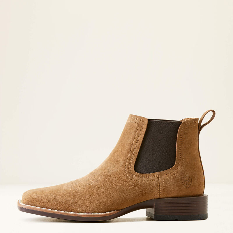 Ariat Mens Booker Ultra Western Boot - Dijon Suede 10051922