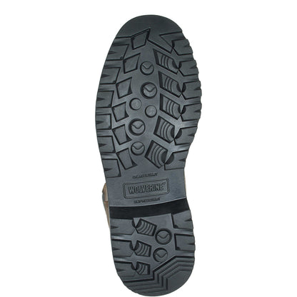 Wolverine Mens Floorhand Waterproof 6" Work Boot  - Dark Brown