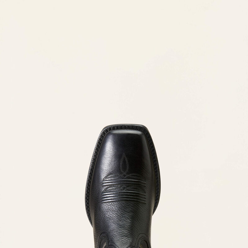 Ariat Mens Slim Zip Ultra Western Boot - Black Deertan 10046852