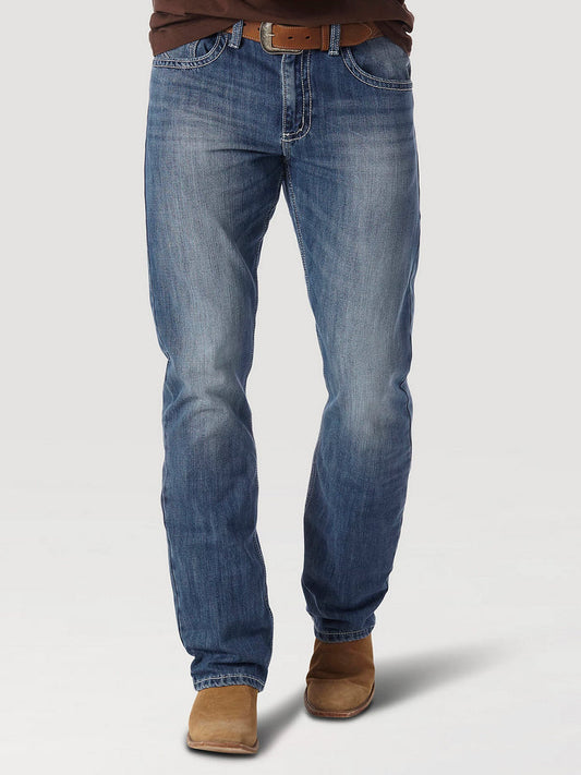 Wrangler Mens Vintage 20x No.42 Bootcut Jean (Light Blue)