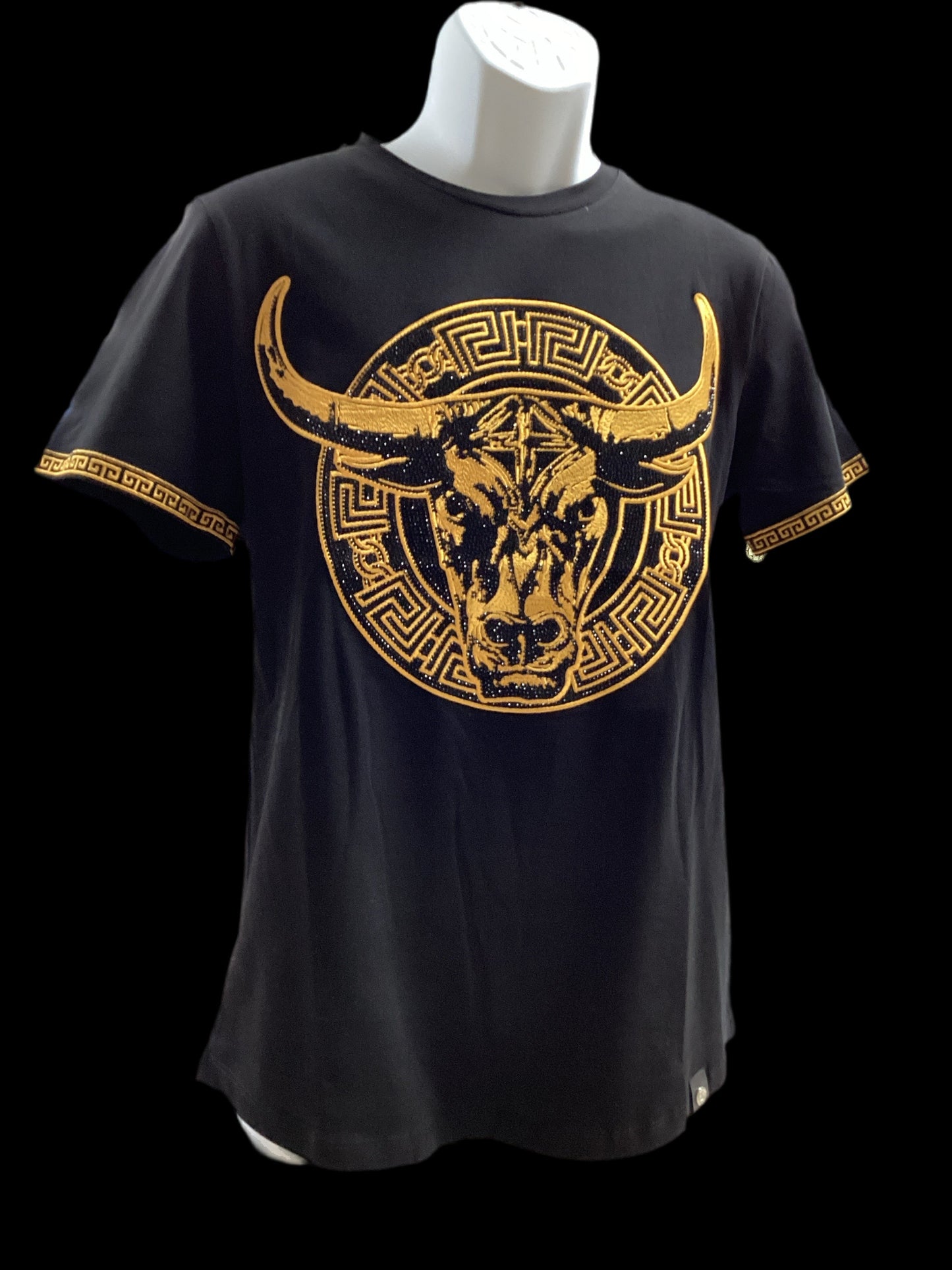 Laverita Mens Bull Head Tshirt