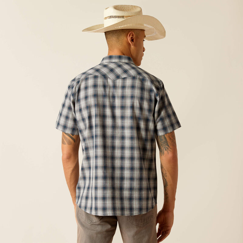 Ariat Mens Haven Retro Fit Shirt - Deep Pond