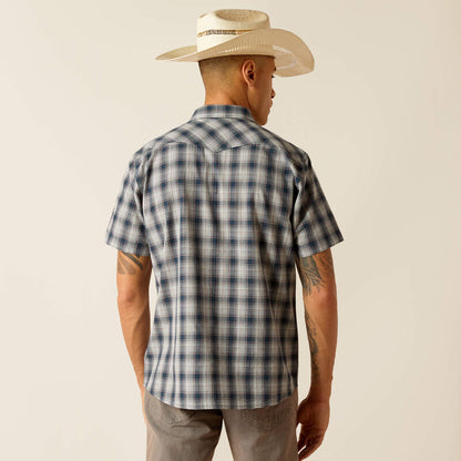 Ariat Mens Haven Retro Fit Shirt - Deep Pond