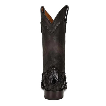 Cuadra Mens Pirarucu Boots - Black