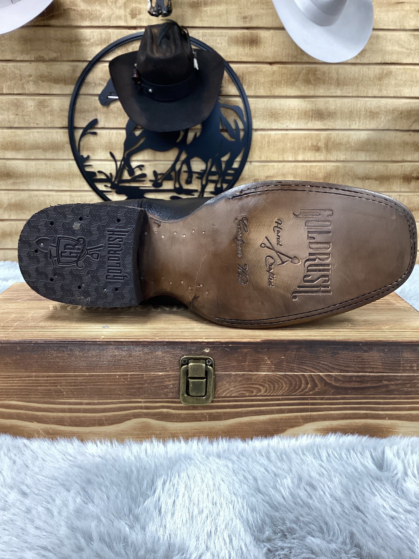 Goldrush Mens Kenya Cuero Boot - Black 047