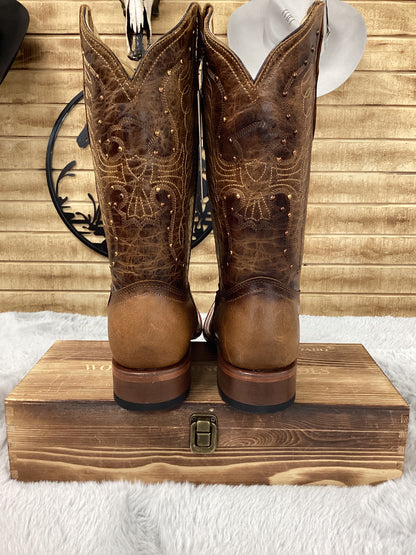 Hooch WomenS Boot Volcano Square Toe (Honey)H222451