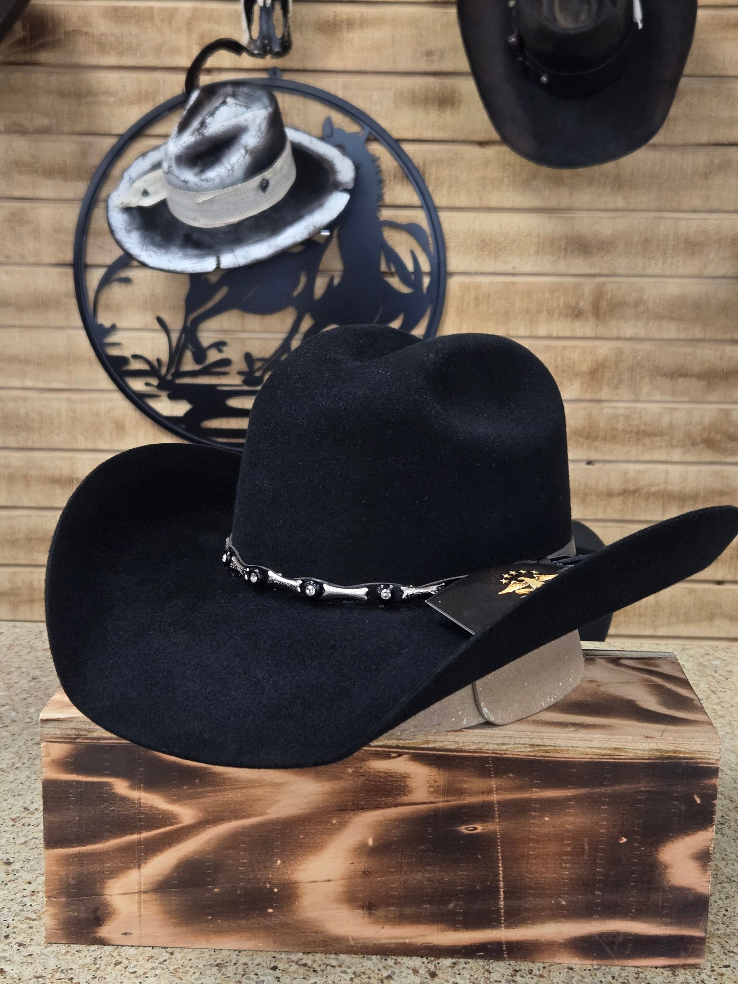 El General 50x Toro Felt Hat - Black