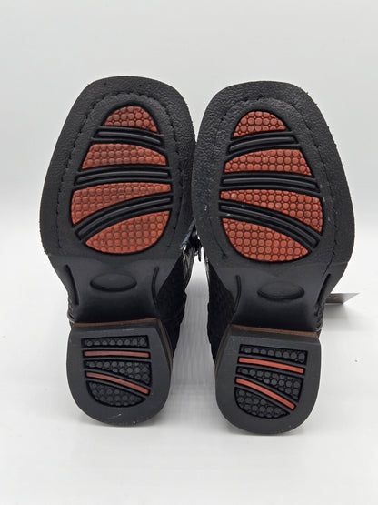 Joe Boots Kids Python Print Cowboy Boots