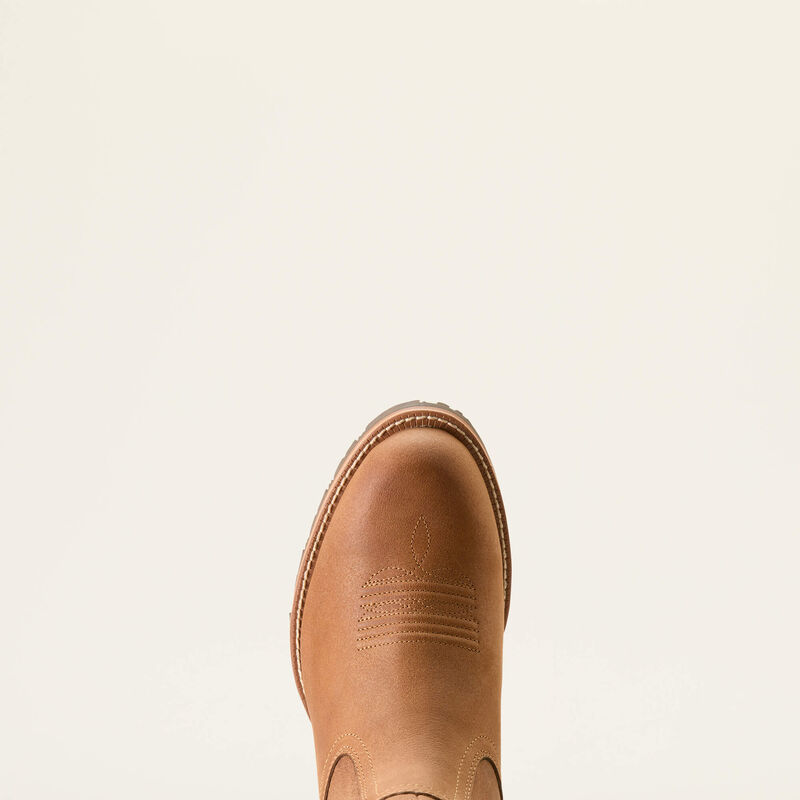 Ariat Mens Hybrid Low Boy Round Toe Western Boot - Desert Brown 10053562
